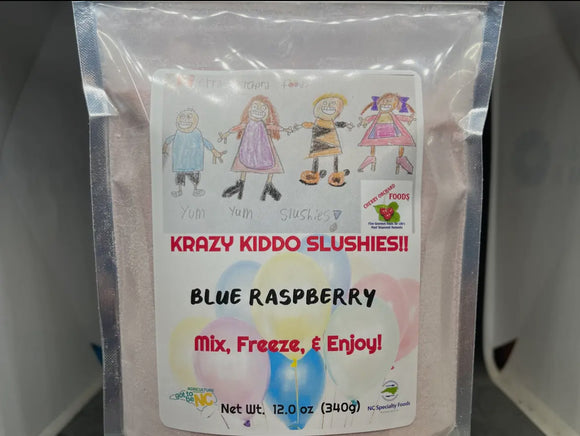 Blue Raspberry Slushie